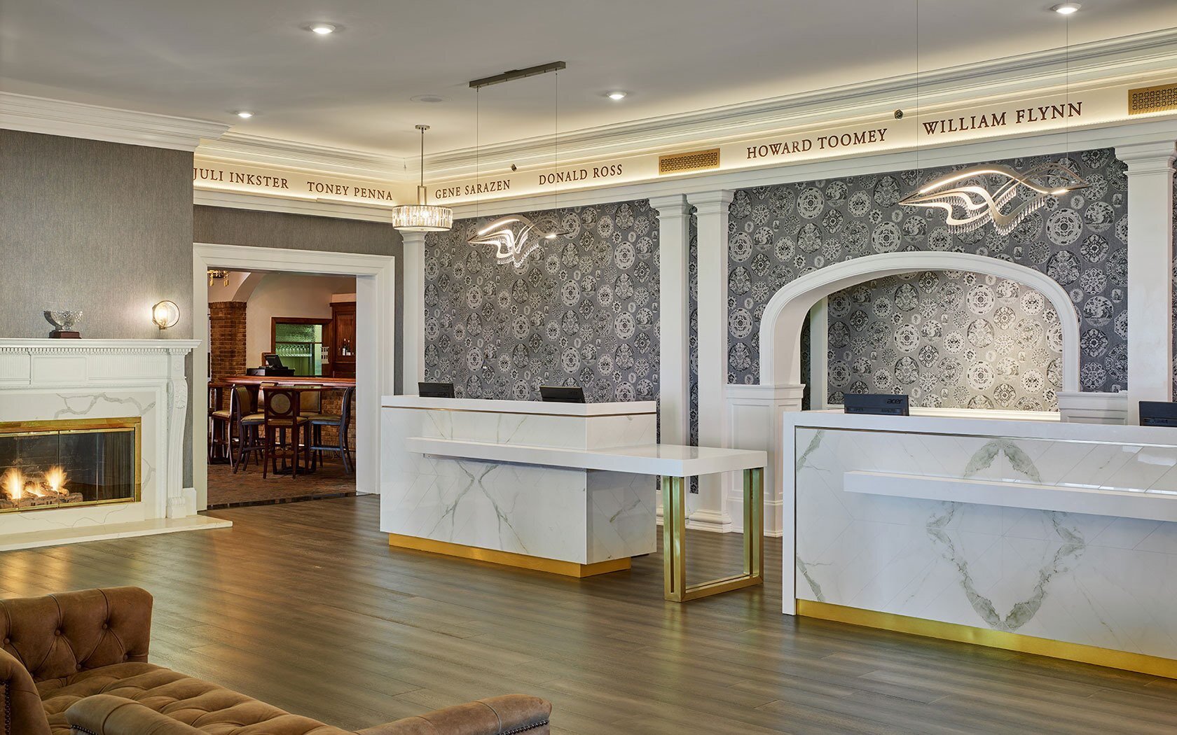 Seaview Reception Desk